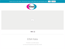Tablet Screenshot of eisai.it