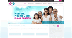 Desktop Screenshot of eisai.co.in